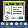 The Bud Grower | | California Super Soil | Premium 100% Nutrient Rich Organic Super Soil | 5 Pack of Hydroponic Nutrients and Grow Supplies | All-in-One Grow Tent Kit's & Supplies