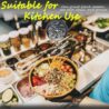 (Black) 2.5 inch Grinder, Portable, Suitable for Kitchen Use