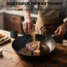 AshuchjuFac Grinder 2.5 Inch Grinder, Kitchen Spice Grinder
