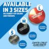 Santa Cruz Shredder Metal Herb Grinder Knurled Top for Stronger Grip 3-Piece Large 2.7" (Blue)