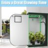 Grow Tent Mat Grow Tents Drip Pan, Grow Tent Complete System Silicone Mat with Raised Edge, Weed Growing Kit Indoor Tray Growing Tent Mat, Non-Slip Waterproof Weed Tent Pad Floor Pan 23.6"x 23.6"