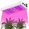 SERWING B1000W LED Plant Grow Light Dimmable,Best Grow Lights for Indoor Plants Full Spectrum, Seed Starting Seedlings Vegetable Hanging Growing Lamps, Double Switch Grow Light for Indoor Plants