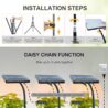 FECiDA Grow Lights with Stand and Timer, Tripod Standing Grow Lights for Indoor Plants, 208PCS LEDs Bright Enough Plant Growing Lamps for Bonsai Tree, Seed Starting, 24"-64" Height Adjustable