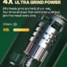 K5 Electric Kitchen Grinder Battery Powered Automatic Portable Spice Mill For Grinding - Holds up to 5 Gram