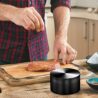 Matoolser Spice Grinder Large 3.0 Inch (Black)