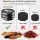 Spice Grinder 2.5 Inch Aluminum Black