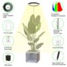 Plant Grow Light,yadoker LED Growing Light Full Spectrum for Indoor Plants,Height Adjustable, Automatic Timer, 5V Low Safe Voltage,Idea for Large Plant Light, 2 Pack
