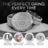 Elevated Damsko 2.5" Premium Stainless Steel Spice Mill/Grinder