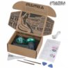 Mamba Monster 3.5g Green USB Electric Herb Grinder. Large Capacity Portable Metal Herbal Machine & Spice Mill for the Kitchen