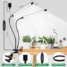 EWPJDK Grow Light 6500K Full Spectrum Plant Grow Lamp with Clip - 84 LED Plant Light for Indoor Plants