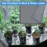 Grow Tent Mat Grow Tents Drip Pan, Grow Tent Complete System Silicone Mat with Raised Edge, Weed Growing Kit Indoor Tray Growing Tent Mat, Non-Slip Waterproof Weed Tent Pad Floor Pan 23.6"x 23.6"