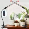FECiDA Game Changer 2Pack 9W Power Home Plug, NOT 5W Adapter, Clip Grow Lights for Indoor Plants with Timer, Enough Bright Like Sun for Your Indoor Plants, LED Plant Growing Lamps for Bonsai