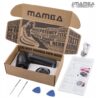 Mamba Lite 0.75g Black All-Plastic Head USB Electric Herb Grinder. Small Portable Herbal Machine & Spice Mill for the Kitchen