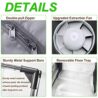 Complete Mylar Growing Tent 3 x 3 Grow Tent Kit 40"x40"x80" Indoor Plant Growing Room LED Full Spectrum Grow Light Ventilation Inline Fan DIY Beginner Grow Tent Kit + Glasses & Acceseries