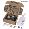 Mamba Monster 3.5g Silver USB Electric Herb Grinder. Large Capacity Portable Metal Herbal Machine & Spice Mill for the Kitchen