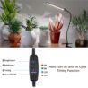 GooingTop Grow Light LED Growing Lamp,6500K 50W Full Spectrum 72 LED Gooseneck Plant Lamp Clip-on Desk for Indoor Plants Seed Starting,Lighting Brightness Adjustable,Timer 4 8 12 18Hrs