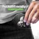 Spice Grinder 2.5 Inch Aluminum Black