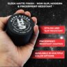 HerbSaver Aluminum Grinder 60mm (2.5 Inch) Matte Finish, Aircraft-Grade Metal, Razor Sharp Diamond Teeth, Magnetic Lid, Durable Aircraft Grade Material Herb Grinder