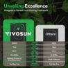 VIVOSUN P224 24"×24"×48" PRO Grow Tent, with Thick 1 inch Poles, Strengthened High Reflective Mylar Oxford Fabric & Extra Hanging Bars for Hydroponics Indoor Plant for AeroLight A100, No High CFM Kit