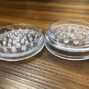 Kitchen Spice Grinder Acrylic 2pc with Magnet Clear Color