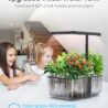iDOO Hydroponics Growing System Kit 12 Pods, Gardening Gifts for Women Mom Dad Kids, Indoor Herb Garden with LED Grow Light for Home School, Indoor Plants Good for Mental Health