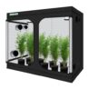 zazzy Grow Tent, 96“x48 x78 Plant Growing Tents 600D Mylar Hydroponic Indoor Grow Tent with Window, Kit Bag & Floor Tray 8x4 Growing Tent