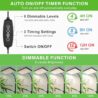 LBW Grow Lights for Indoor Plants Full Spectrum with Stand,214 LEDs Standing Plant Lights for Indoor Growing,Floor Grow Plant Lamp with 4/8/12H Timer,6 Brightness Levels,75" Adjustable Tripod