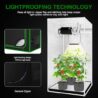 MELONFARM 2x2 Grow Tent, 24"x24"x48'' High Reflective 600D Diamond Mylar Canvas with Observation Window and Floor Tray for Hydroponic Indoor Plant Growing