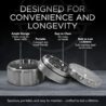 Elevated Damsko 2.5" Premium Stainless Steel Spice Mill/Grinder
