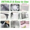 40"x40"x80" Grow Tent Kit Complete High Reflective Mylar Indoor Grow Tent +Portable Full Spectrum LED Grow Light Combo Hydroponics Indoor Plant Growing Tent Room (Full Grow Tent Kit-40"x40"x80")