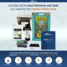 TheBudGrower - Complete Solution - 150W HPS Grow Light - 24"x24"x72" Hydroponic 1680D Canvas Tent Mylar Interior - Nutrient Enriched Cali Super Soil - All-in-One Indoor Grow Kit - Premium Ventilation