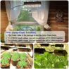 FECiDA LED Grow Light Full Spectrum 65 Watt Actual Power, 2025 Upgrade High Output Dimmable Grow Lights for All Indoor Plants, Seed Starting, Seedlings, Vegetables, Daisy Chain Function, Built-in Fan