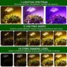 yentbokj Grow Lights for Indoor Plants,5 Heads Red Blue White Full Spectrum Plant Light with 15-60" Adjustable Tripod Stand, Indoor Grow Lamp with Remote Control and Auto On/Off Timer Function