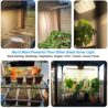 FECiDA LED Grow Light Full Spectrum 65 Watt Actual Power, 2025 Upgrade High Output Dimmable Grow Lights for All Indoor Plants, Seed Starting, Seedlings, Vegetables, Daisy Chain Function, Built-in Fan
