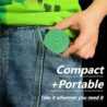 OWLSTEM Grinder, 2.2 Inch Stronger Grip Biscuit Shape Design Grinder (Single, Green)